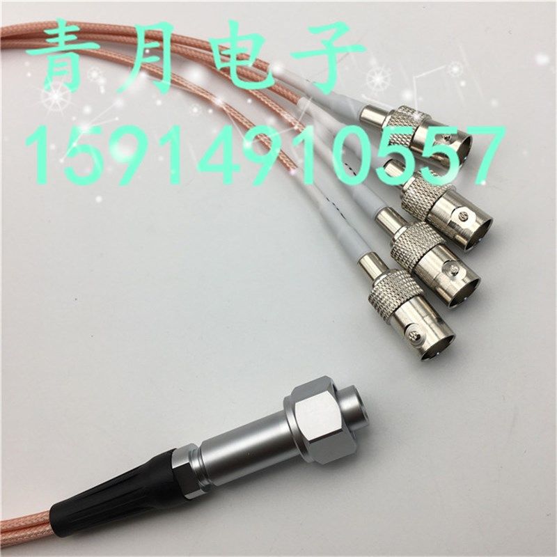 2182A纳伏表34420As微欧万用表微弱电流FVN一分四BNC母镀银测试线