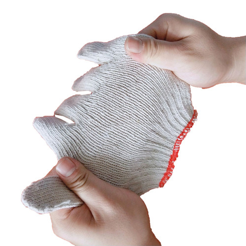 包邮棉纱手套劳保工地手套加厚s耐磨工作棉线手套500 600 700800