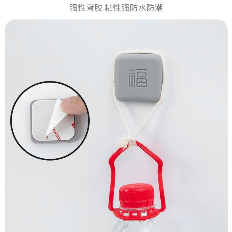 入户门后开门吸防撞贴新款免打y孔门阻柜门挡器把手矽胶垫神器碰