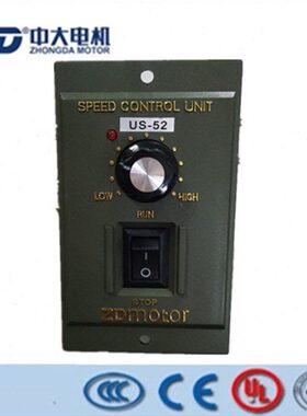 中马达U交调速器S选V功率大流调速器2202减速电机5电动机可