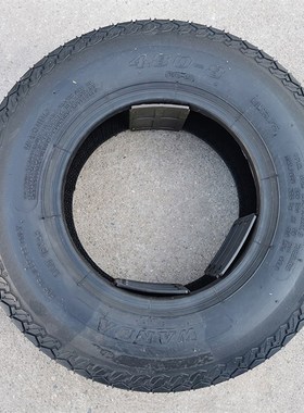 拖车轮胎4.80-8寸真空胎层载重胎轮毂钢圈480一R8清障车劈木机轮
