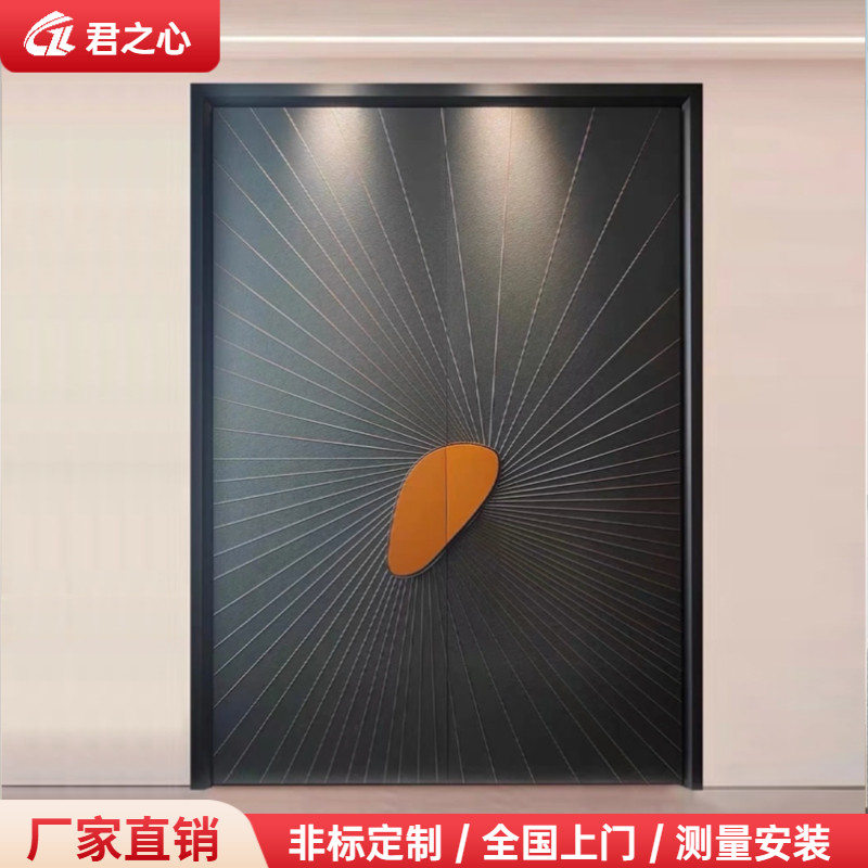 厂家直销定制铸铝门测量运输安装