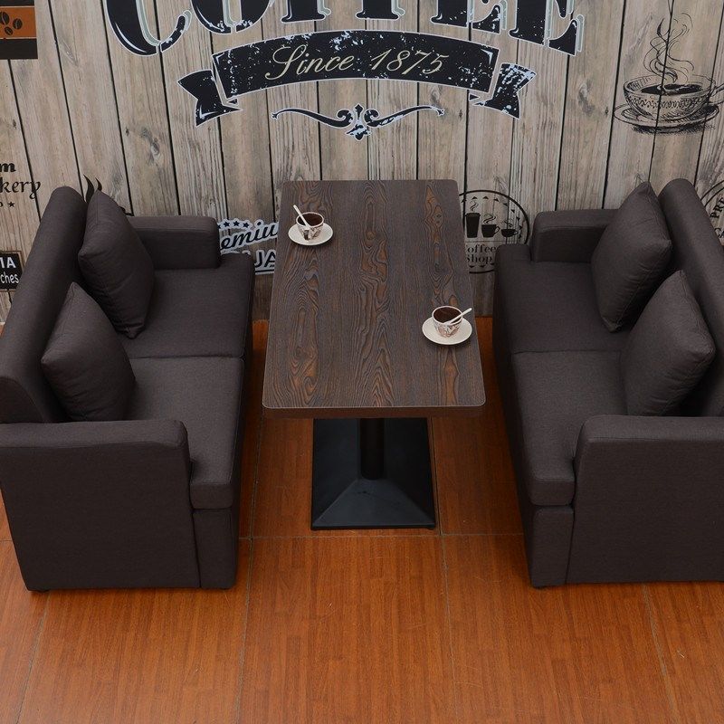 定休闲奶茶店咖啡厅沙发茶餐西餐厅甜品店双人卡座沙发桌椅组合,商业/办公家具,卡座,淘宝优惠券,粉丝福利购,淘宝优惠卷