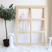 家居做旧窗框窗格背景道具橱窗甜点蛋糕花店拍摄布景壁饰