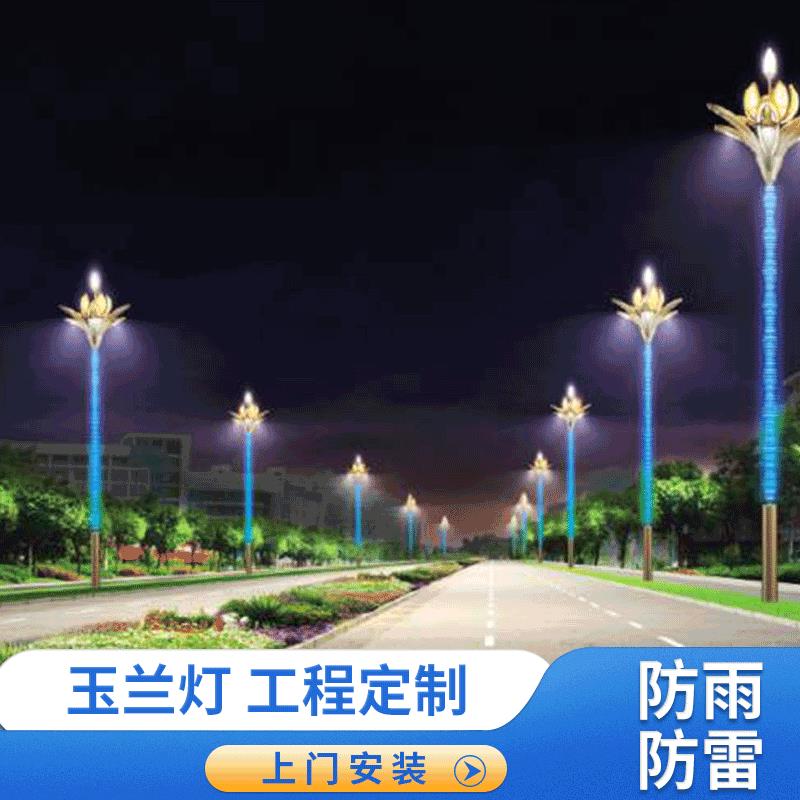 玉兰灯广场市政工程特色景观玉兰灯定制名族特色户外景观灯