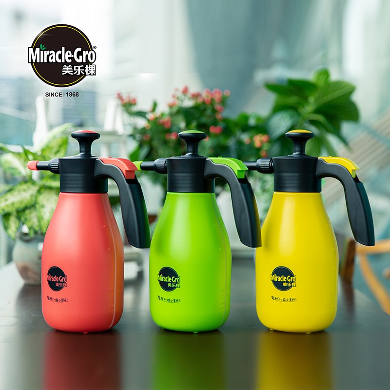 美乐棵气压园艺喷壶浇水壶喷雾器浇花消毒洒水喷水壶喷雾瓶塑料