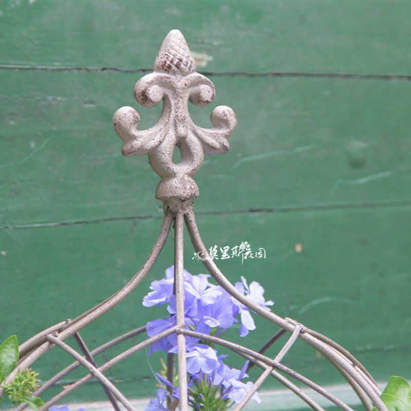 莫里斯花园 花园杂货奖杯爬藤架花架花笼花盆架鸟笼花笼