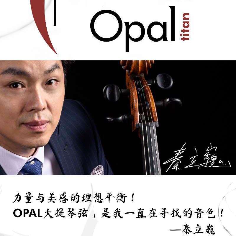 *Opal大提琴琴弦 大师级独奏A/D弦 专业 秦立巍 拉森大提琴弦