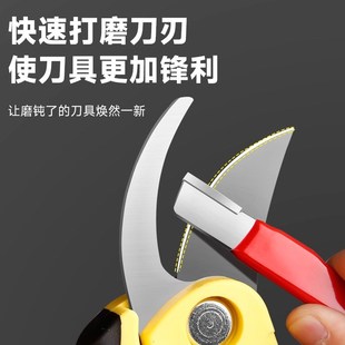 磨刀神器磨刀石家用果枝剪多功能快速J磨刀器剪刀菜刀开刃工具