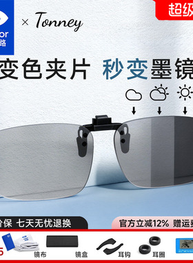 依视路Tonney超轻日夜两用变色片