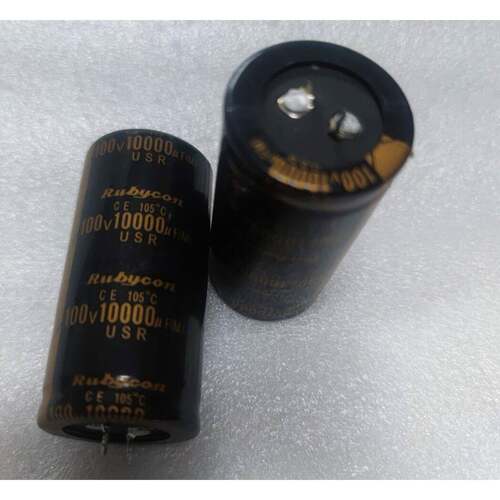 100V10000uF 发烧音响电容功放滤波音频电解电容耐压120伏 35*70