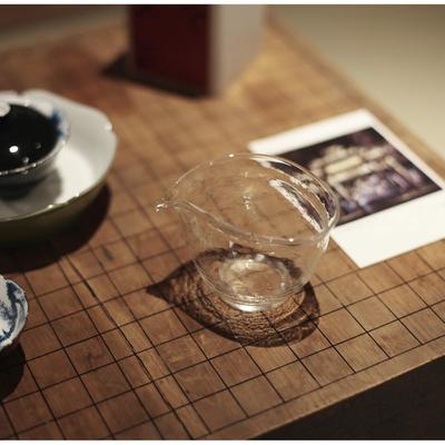 |工匠家品|《小荷包》公道杯 防烫断水不流口水 高硼硅高透玻璃