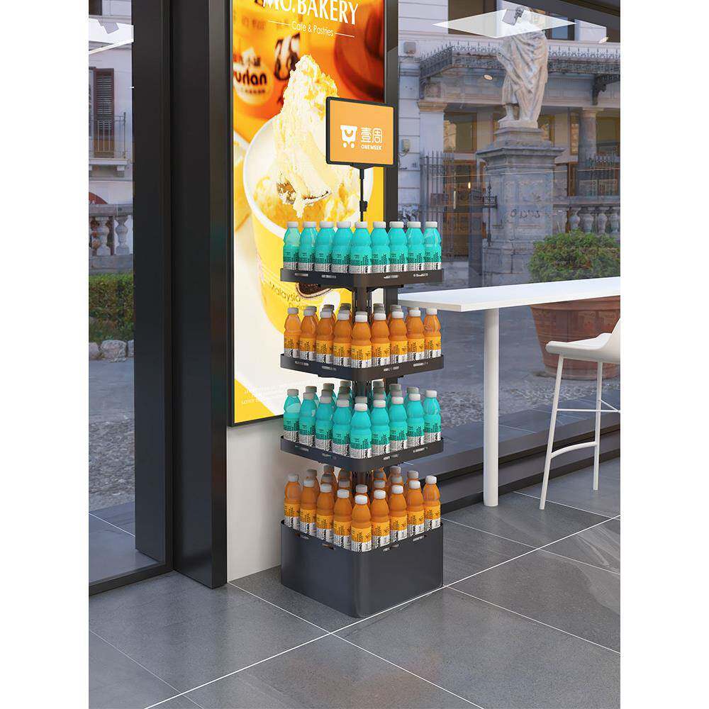 佳晨信超市饮料架便利店饮料架展示柜促销架饮料展示架陈列架货架