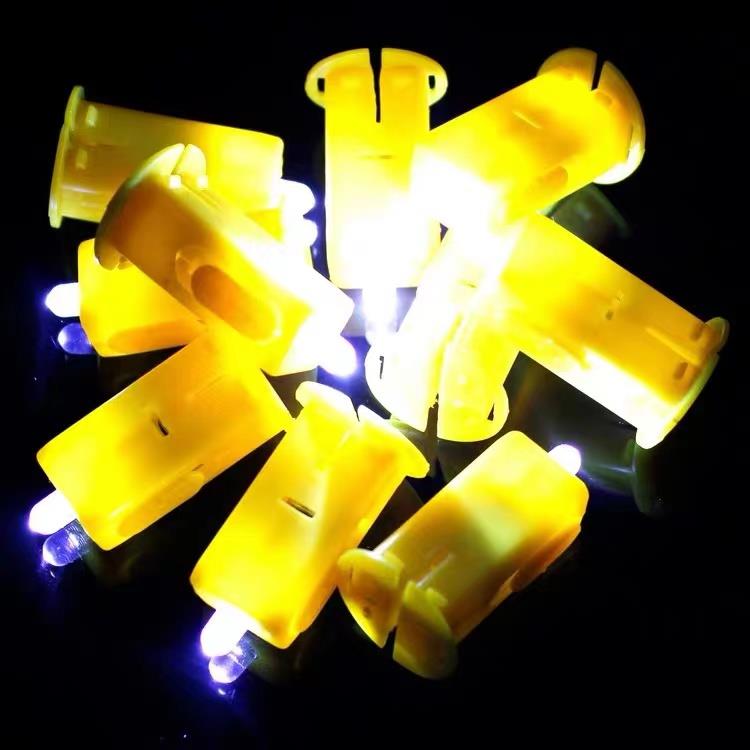 热销电子蜡烛灯 LED电子灯珠 圣诞灯灯芯七彩灯DIY儿童灯笼灯