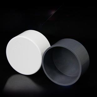 Pvc管帽塞帽160管塞水管隔板200塞给水管塞125管盖白色蓝灰色散装
