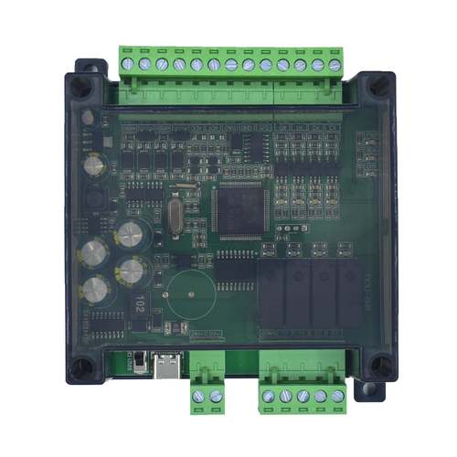 plc工控板国产可编程控制器fx3u-8/16/28/36/mt/mr简易模拟量脉冲