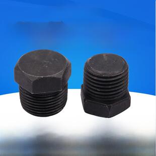 碳钢外六角插头线插头舱壁油插头管插头Pt/Npt/Zg/R1/81/43/81/ 2