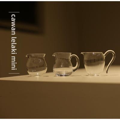 迷你公杯 特小号 平时可以当做茶杯用 适合一人饮 高硼硅高透玻璃