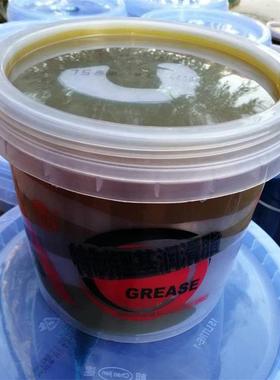 黄油润滑油锂基脂耐高温货车工程机械铲车挖掘机专用大桶装蓝色油