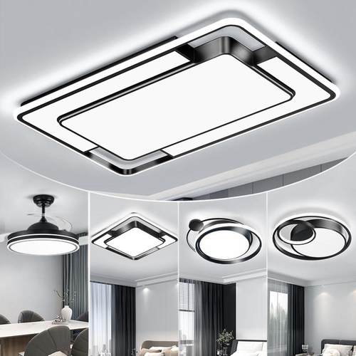 2025新款客厅主灯LED吸顶灯极简约现代大气中山灯具灯具全屋套餐