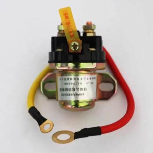 农用车马达启动继电器150A大功率12V24V农用车起动机纯铜继电器