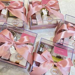 毕业礼物盒透明压克力结婚伴娘伴手礼盒空盒高级感生日礼品包装盒