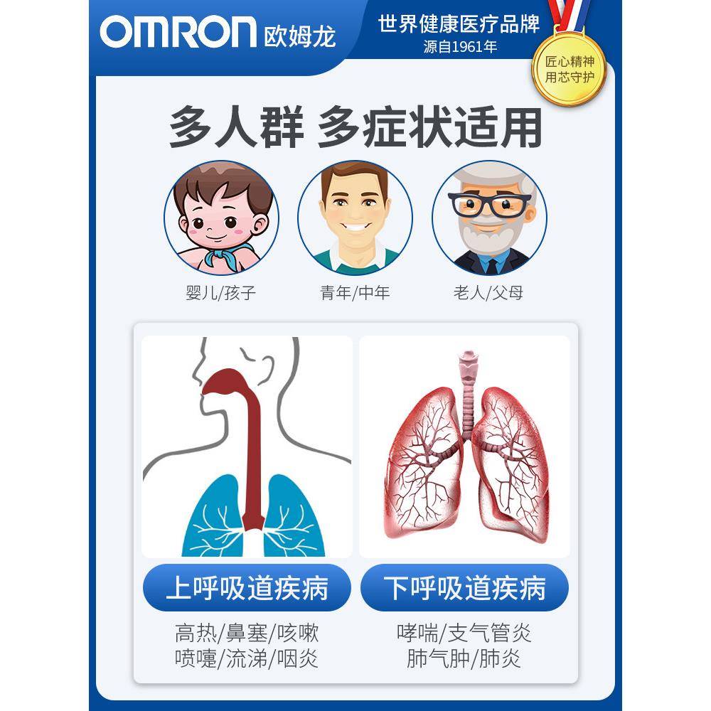 欧姆龙C28雾化机家用儿童静音款家庭用的雾化器医用婴幼儿哭闹