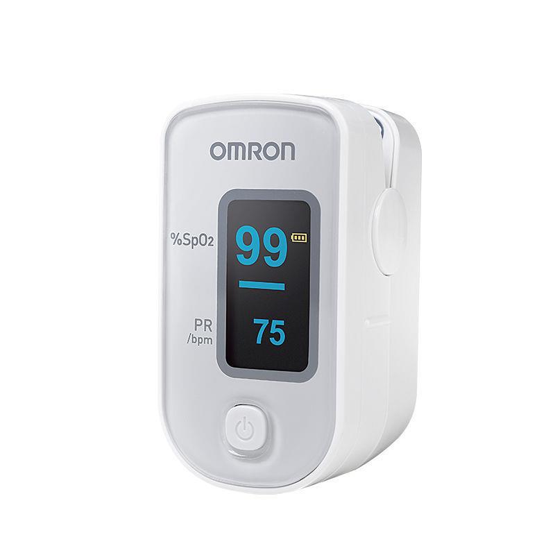 欧姆龙氧仪手指夹式氧饱和度家用指脉氧仪脉搏检仪HPO-100