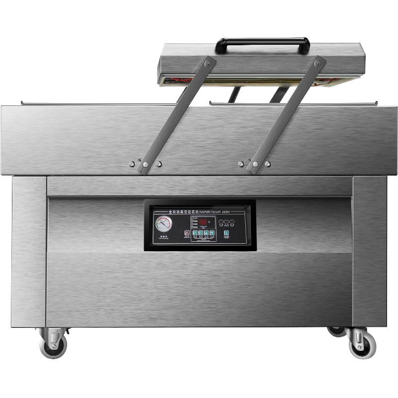 盐焗鸡酱板鸭真空机酱牛肉真空封口机海参鲍鱼双室真空包装机
