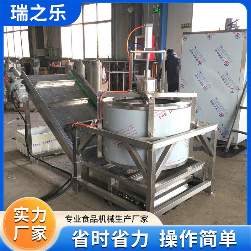 连续式油炸薯片甩油机自动出料脱油机油炸蚕豆脱油机器食品级