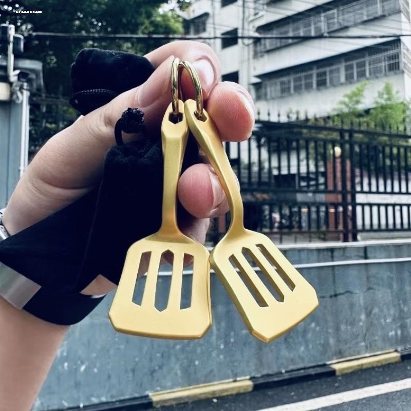 LOL金铲铲之战云顶之弈周边小铲子ins潮钥匙扣挂件创意吊坠小礼品