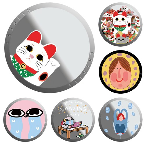 招财猫系列磁吸手机支架适用于苹果MagSafe可爱少女系列