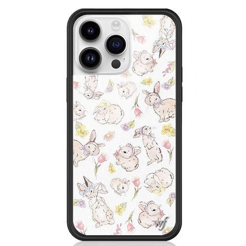 Cindy Kimberly鞠婧祎同款欧美f苹果15适用iPhone14ProMax手机壳13小兔子Bunnies and Bonnets防摔保护套17