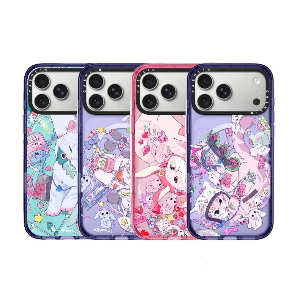 伦敦艺术家Kiera Won手机壳苹果18ProMax适用iPhone17Pro萌宠可爱卡通16Plus顶流Lisa15防摔保护套14硬壳13