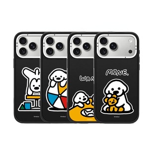 白框磨砂Matsui小狗手机壳苹果17ProMax适用iPhone16Pro可爱卡通狗狗15Plus少女爆款14防摔保护套13硬壳12
