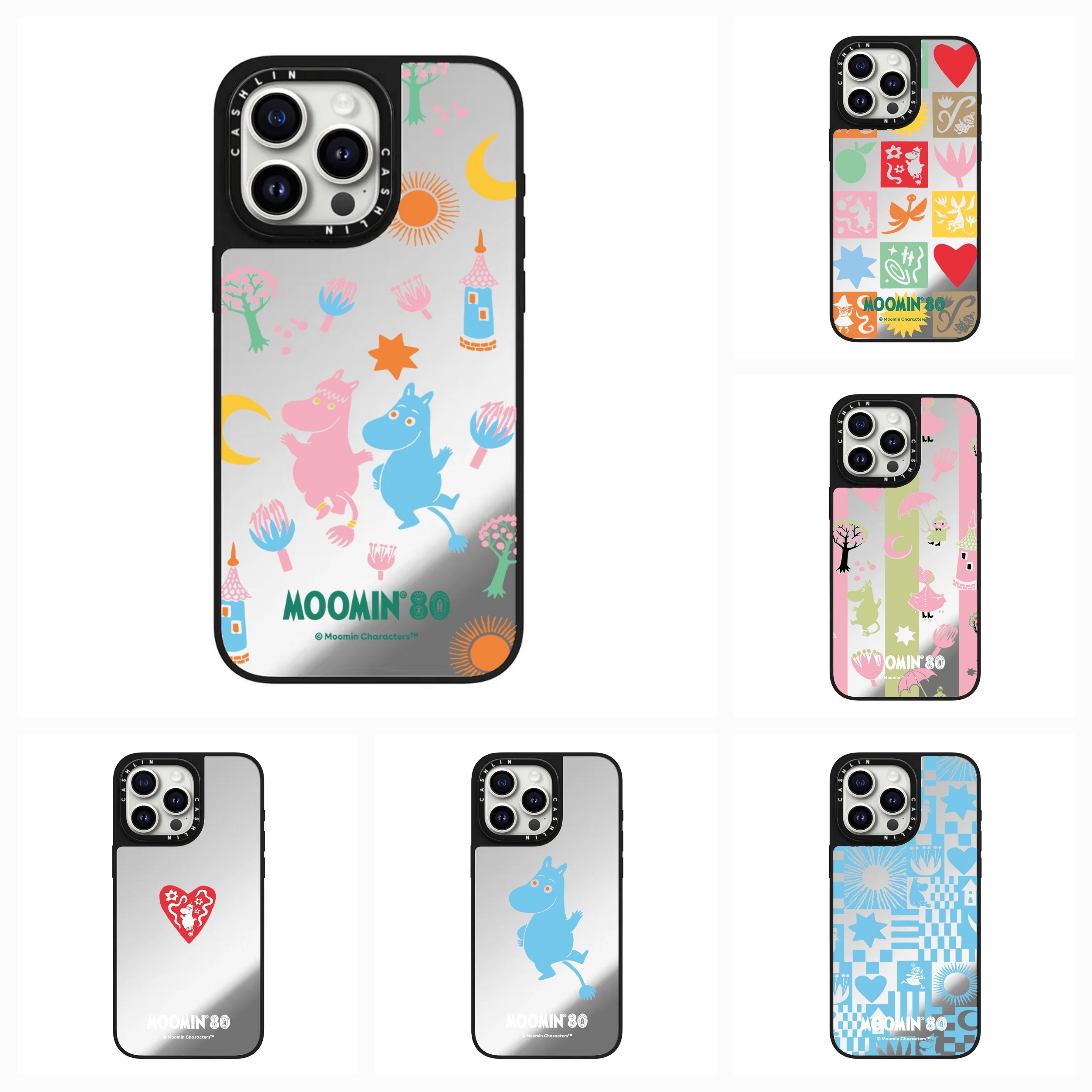 Moomin姆明系列CASE手机壳苹果16适用于iPhone15ProMax艺术家设计14Plus可爱卡通13防摔保护套12硬壳
