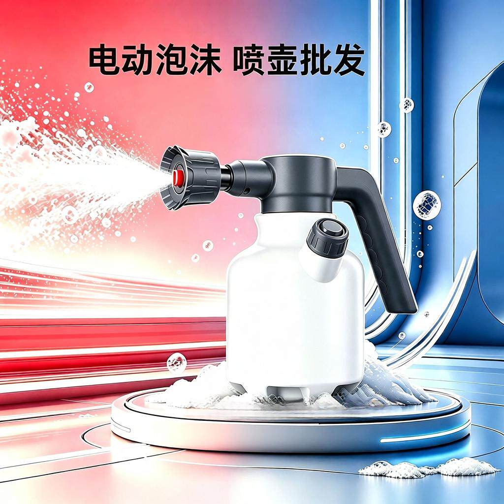 电动泡沫洗车水枪3502