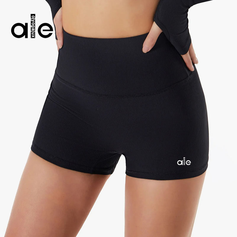 thumbnail for aloyogaluxe official flagship store yoga wear long sleeve t-shirt Pilates sports quick-drying shorts versatile set