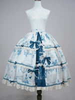 【 Mulberry Poetry Collection Series 】【 In Stock 】 Genuine large-sized embroidered Lolita dress, original design by Nan Sheng Ge thumbnail 6