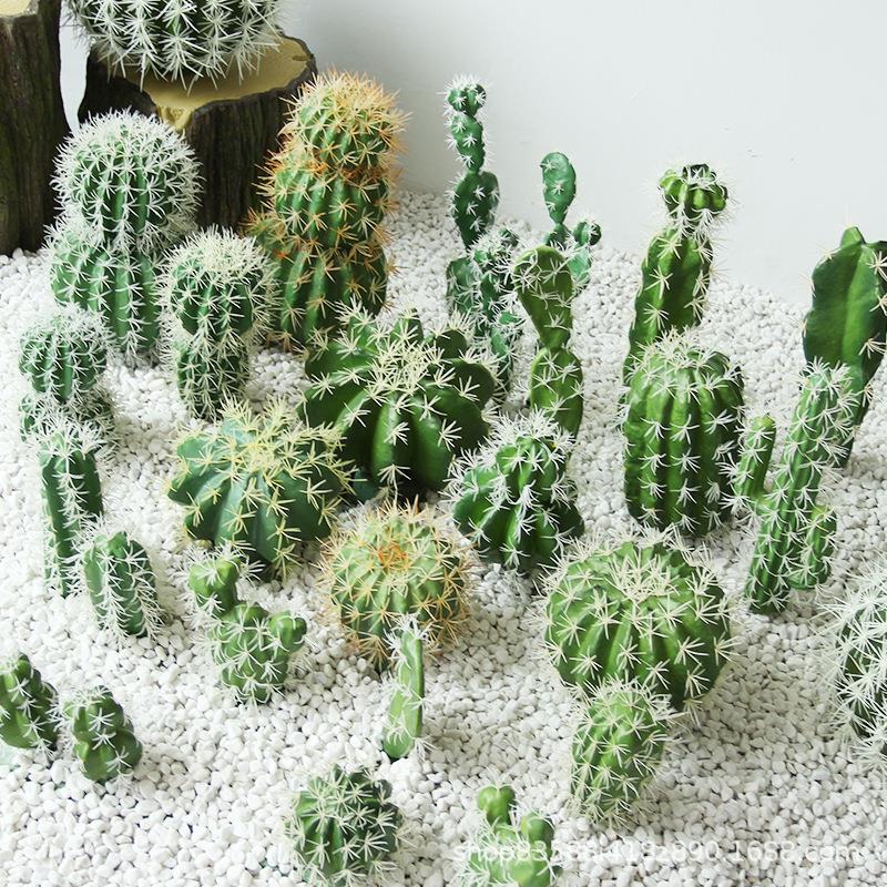 仿真仙人掌假仙人柱多肉假绿植物幼儿园软装橱窗布景家居装饰摆件