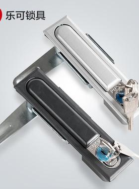 机械门锁平面锁开关柜门锁 MS818电柜锁配电箱柜方锁MS490