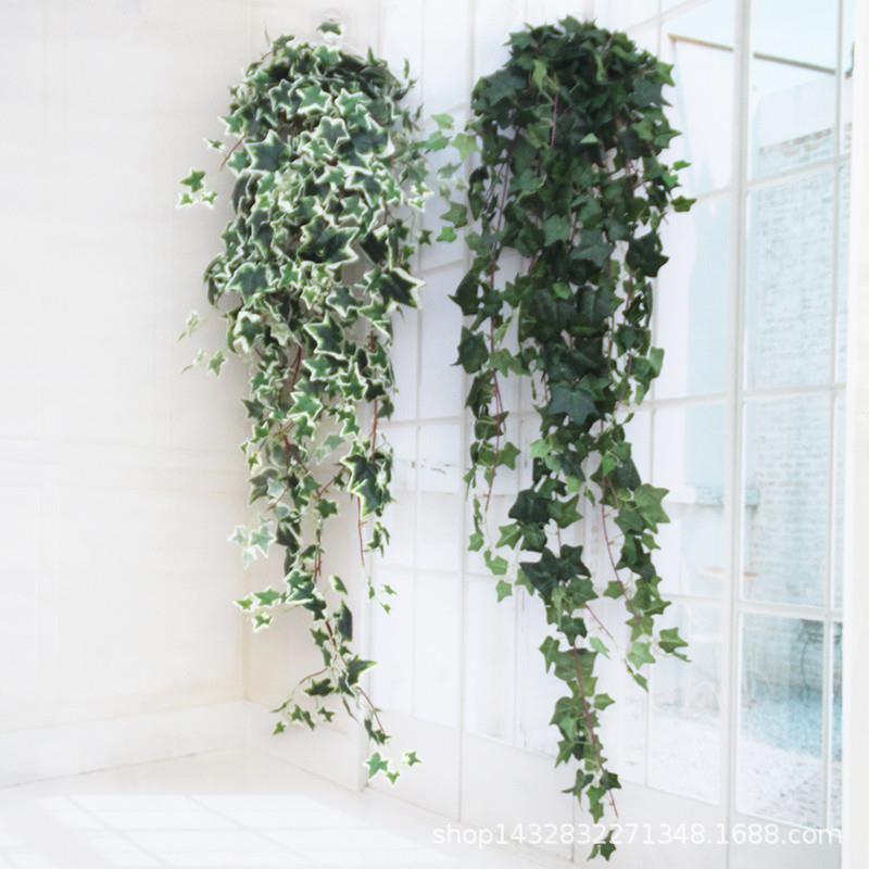仿真大束常春藤绿萝藤条婚庆植物墙家居装饰绿植物绿叶子壁挂