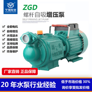 家用220V螺杆泵自吸泵s高扬程高楼增压泵无塔供水抽水泵自来水加