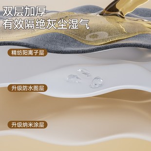 家用衣服收纳箱可视窗q衣柜专用整理箱筐大容量超大被子百纳箱布