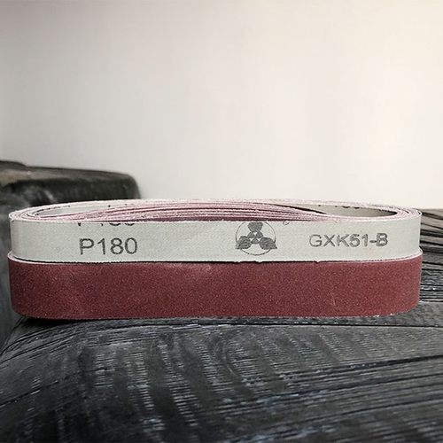 533*3d0砂带机气动环形砂带砂布带木工金属打磨抛光砂纸带卷沙带