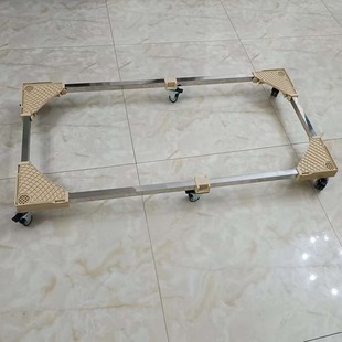 幼儿园儿童床通用移动推拉u伸缩可调节万向轮床车床托床架床轮床