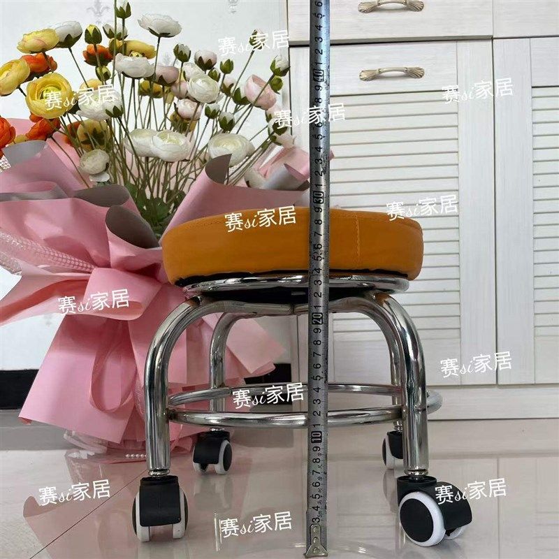 加高电镀铁架万向轮小凳子小型板凳滑轮矮凳子美缝凳子,住宅家具,万向轮凳,淘宝优惠券,粉丝福利购,淘宝优惠卷