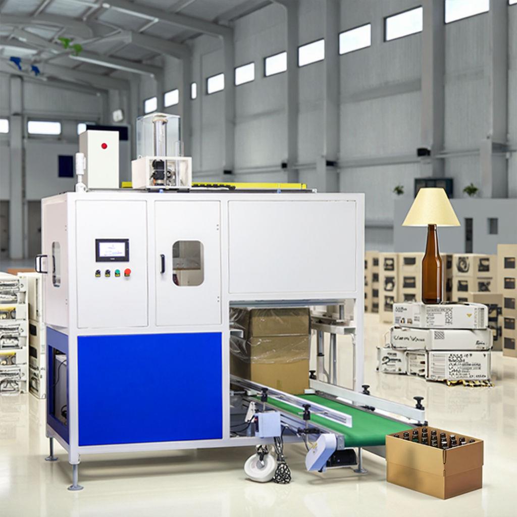 全自动吸盘式塑料空瓶装箱机 饮料日化品纸箱装箱设备 一年质保