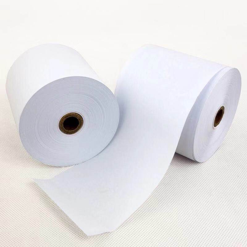 双胶纸单层c收银纸75x80针式小票打印纸75 80流水纸 送餐纸 双胶