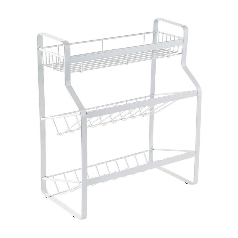 调料置物架厨房多功能收纳架落地G多层斜放式调味瓶收纳家用